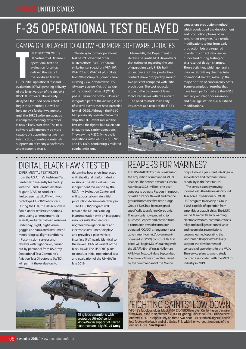 Combat Aircraft 2018-11